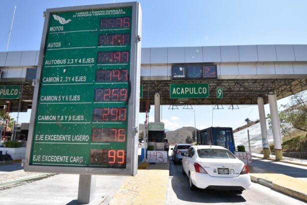 Capufe eleva tarifas de casetas hasta 4.6% en autopistas clave