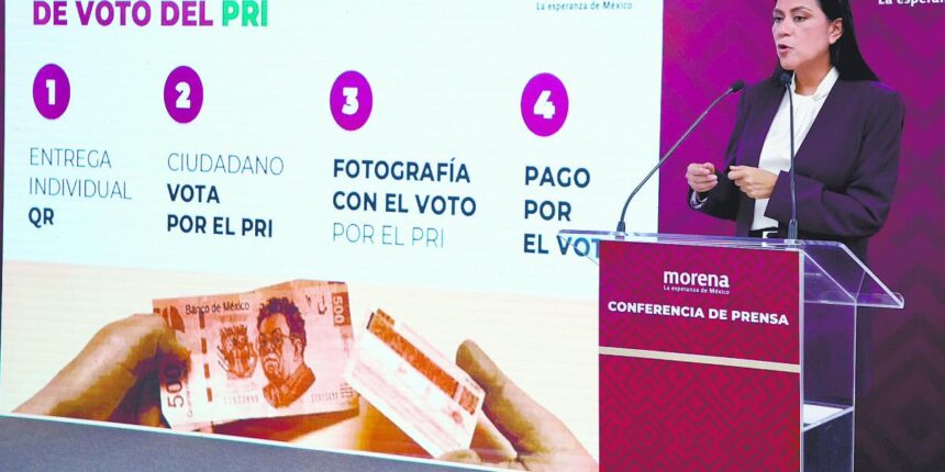 Morena pide a la UIF investigar compra de votos en Coahuila