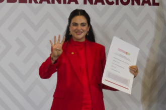 Andrea Chávez se registra como candidata de Morena en Chihuahua