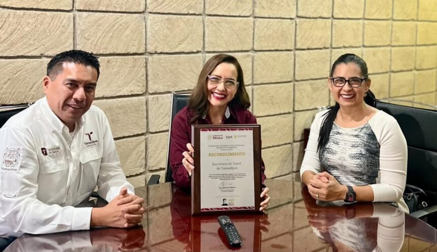 Tamaulipas recibe premio nacional por donación de órganos y tejidos