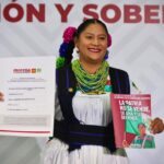 Celeste Ascencio se registra en Morena para liderar en Michoacán