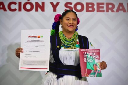 Celeste Ascencio se registra en Morena para liderar en Michoacán