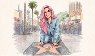 Karol G recibirá estrella en el Paseo de la Fama de Hollywood