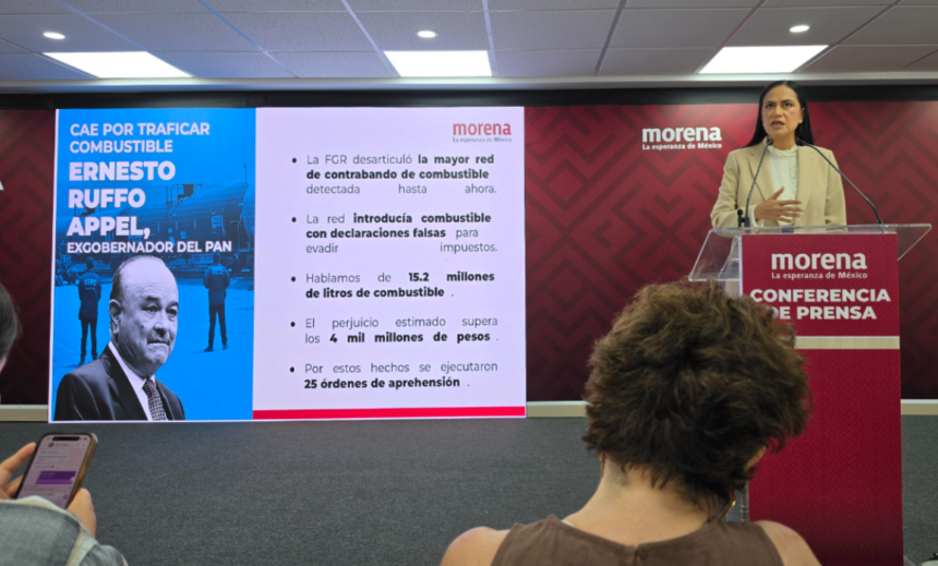 Morena rechaza persecución política contra Ernesto Ruffo