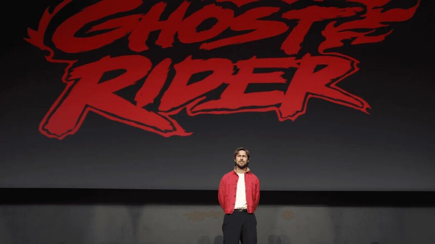 Ryan Gosling será Ghost Rider en el MCU, anuncia Marvel en 2026