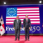 Mulino reafirma soberanía de Panamá al conmemorar 250 años de EE UU