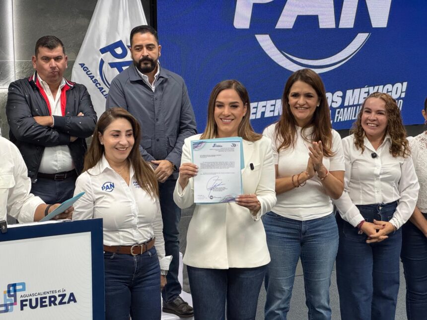 Arlette Muñoz, nueva coordinadora del PAN en Aguascalientes