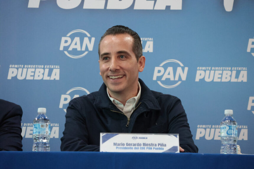 Mario Riestra niega injerencia del PAN en crisis interna de Morena Puebla
