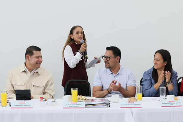 Morena y Armenta refuerzan unidad y organización en Puebla