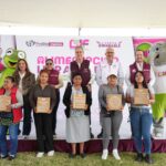 Ayuntamiento de Puebla reparte 4 mil despensas en San Baltazar