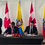 Ecuador y Canadá firman TLC que elimina aranceles al 99% de productos