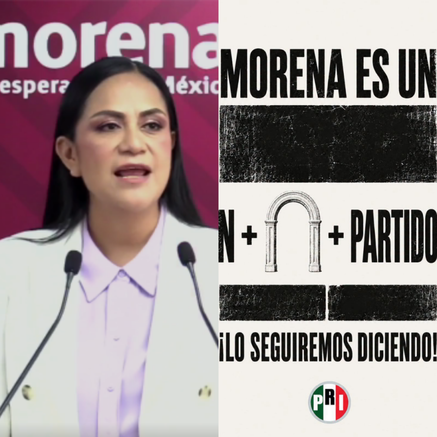 Morena denuncia al PRI ante el INE por propaganda en redes