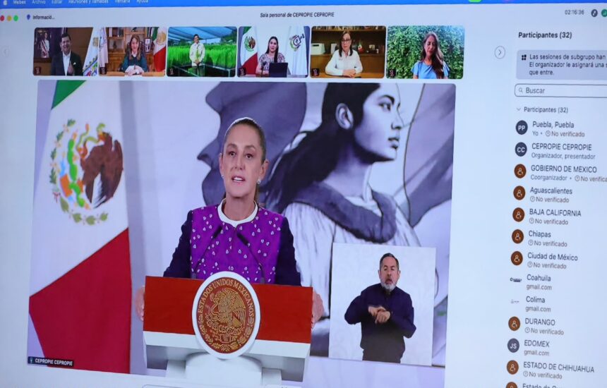 Sheinbaum inicia Jornada Nacional de Reforestación en Puebla