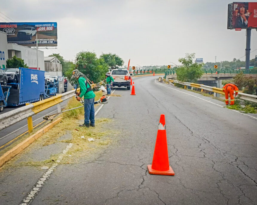 FIDEURB realiza 71 acciones de mantenimiento urbano en Nuevo León
