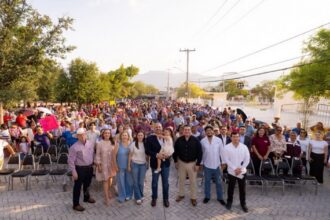 Mario Soto destaca apoyos sociales en su informe en García, NL