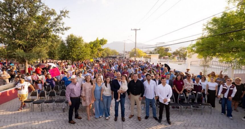Mario Soto destaca apoyos sociales en su informe en García, NL