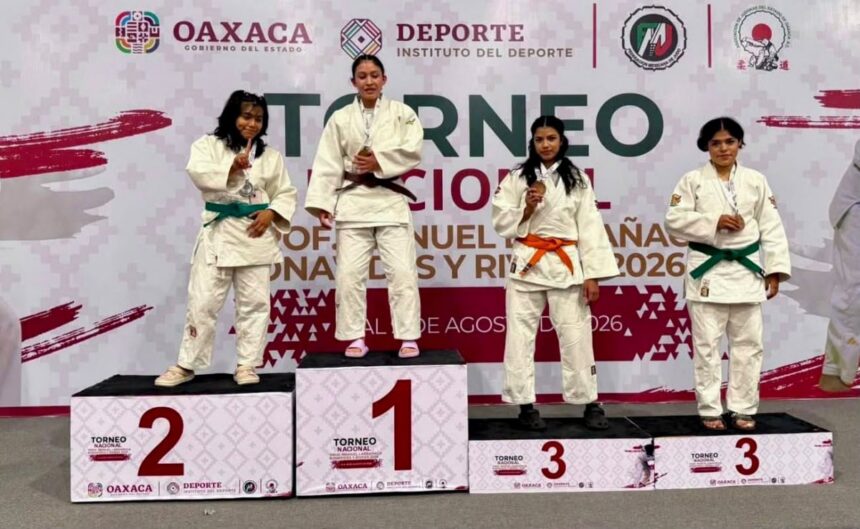Tamaulipas gana 28 medallas en el Nacional de Judo 2026