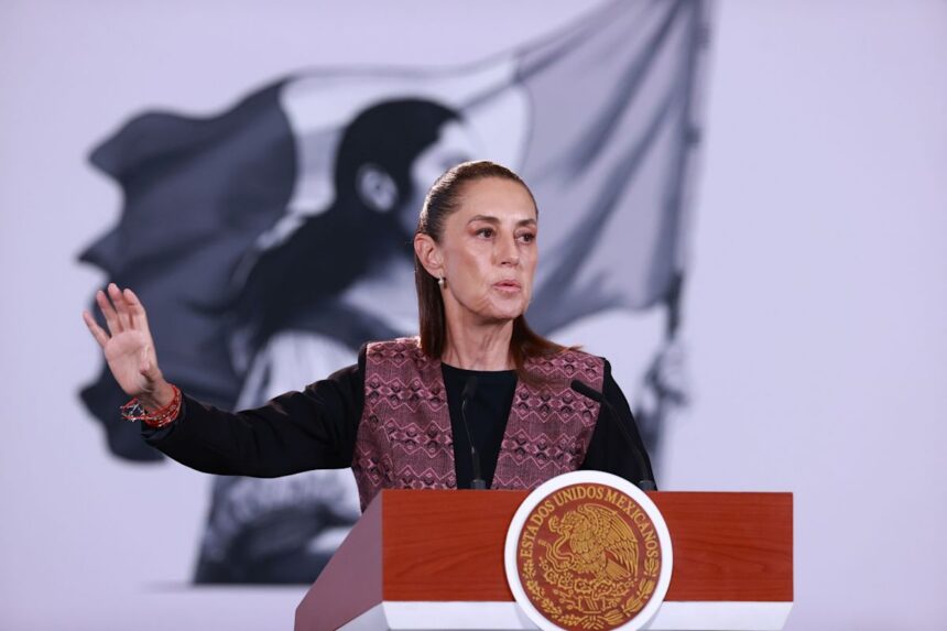 Sheinbaum defiende soberanía de México tras mapa de Trump