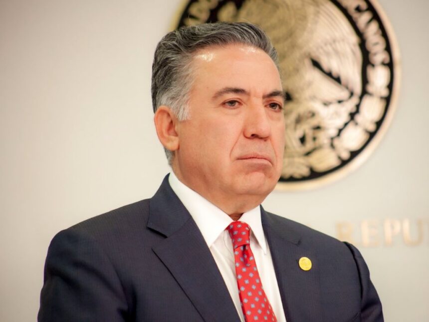 Senado formaliza salida de Enrique Inzunza de bancada de Morena
