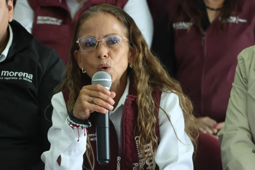 Olga Lucía Romero ratifica su permanencia al frente de Morena Puebla