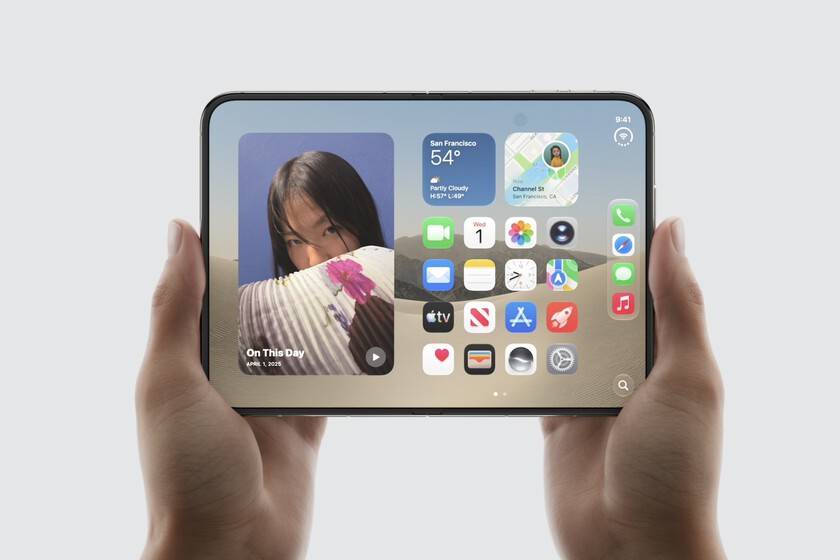 Apple lanza el iPhone Duo, su primer teléfono plegable en octubre