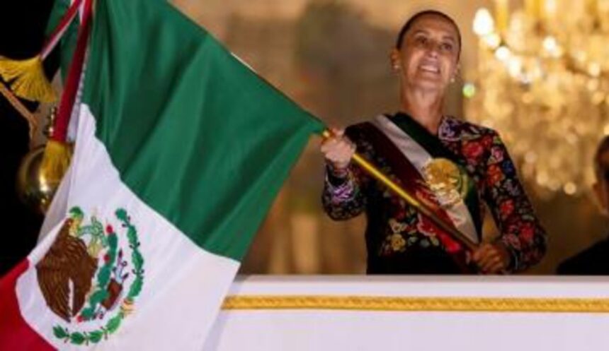 Sheinbaum destaca soberanía y migrantes en Grito de Independencia