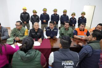 Puebla refuerza vigilancia en 217 municipios por lluvias fuertes