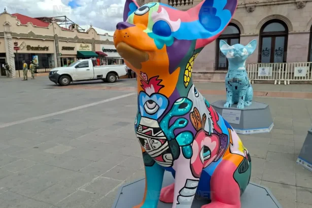 Exhiben esculturas monumentales de Chihuahua en el Ficuu 2024