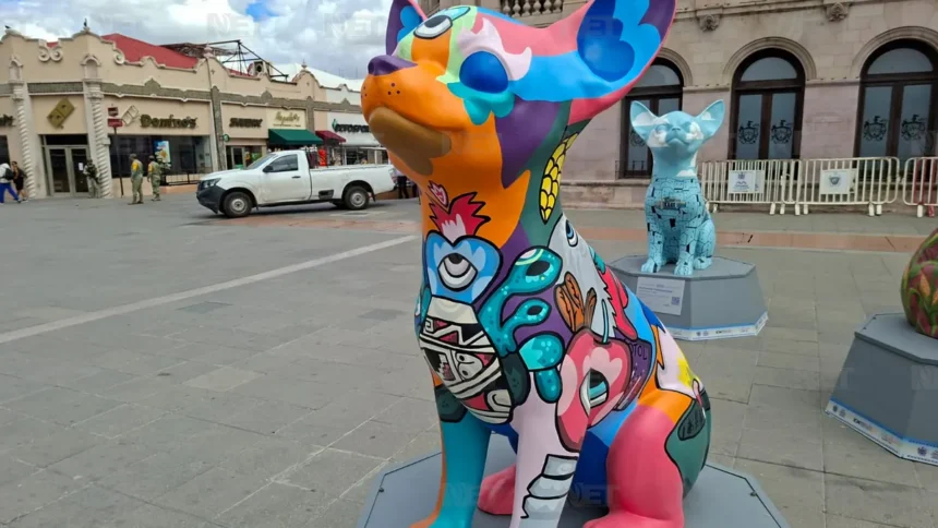 Exhiben esculturas monumentales de Chihuahua en el Ficuu 2024