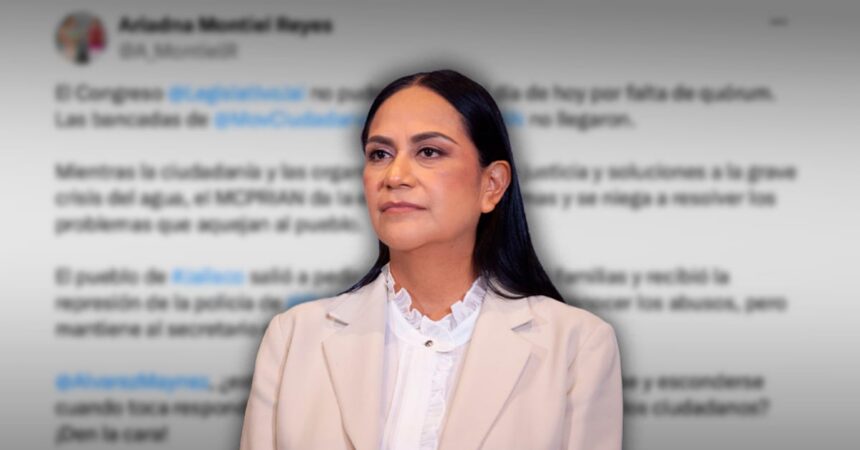 Morena acusa a MC, PRI y PAN de bloquear debate del agua en Jalisco