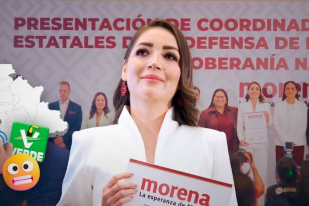 Jasmine Bugarín deja el PVEM y se integra a Morena en Nayarit