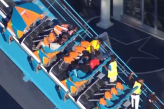 Accidente en montaña rusa Goliath de Six Flags deja un muerto
