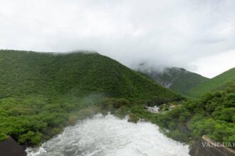 Presa La Boca llena al 100%: abren compuertas en Nuevo León