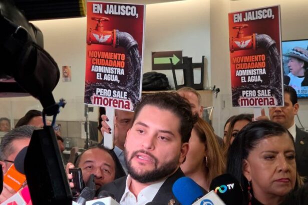 PRI critica a Movimiento Ciudadano por crisis de agua en Jalisco