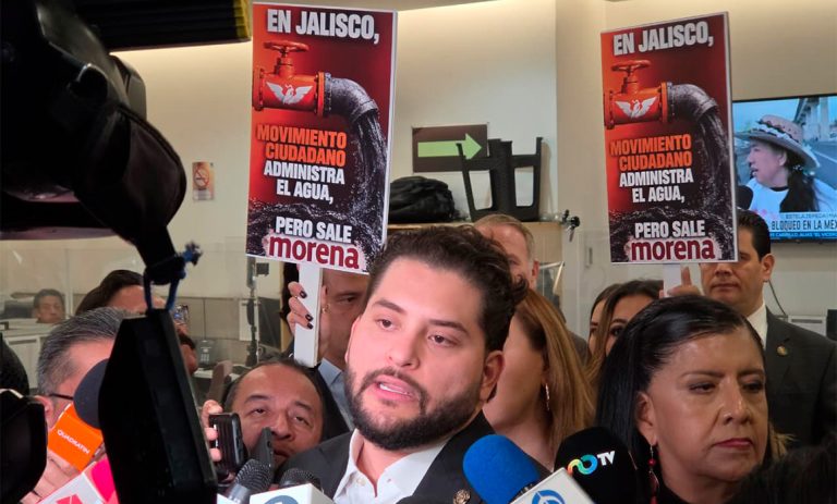 PRI critica a Movimiento Ciudadano por crisis de agua en Jalisco